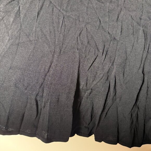 Grace Dane Lewis Petitie Black Soft Swing Skirt P/P - Picture 3 of 6